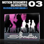 Motion Designer's Silhouettes 03: Businesswoman I