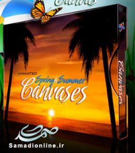 Animated Spring & Summer Canvases